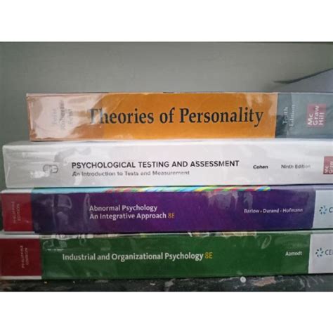 Books to Read for BLEPP (Psychometrician Board Exam) .